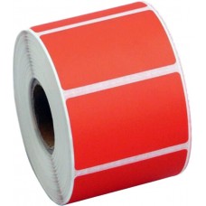 Термоэтикетка (красная) ЭКО (500 этикеток) 40/58 mm, белая основа
