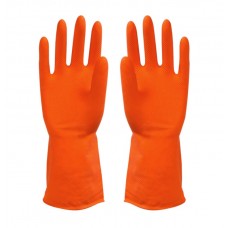 Резиновые перчатки многоцелевые оранжевые